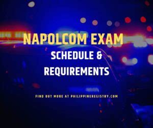napolcom filing schedule 2023|Napolcom Exam Schedule 2023: PNP Exam Requirements, .